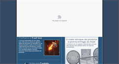 Desktop Screenshot of castiron.com.br