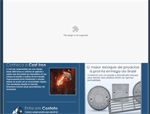 Tablet Screenshot of castiron.com.br